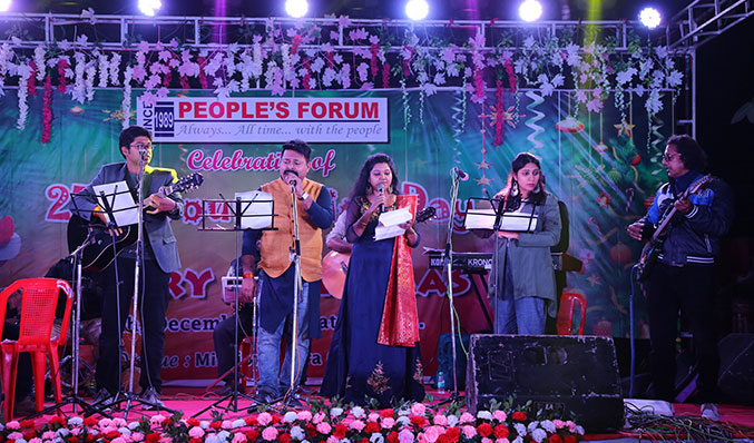 Cultural and sports activities organized on 27th Foundation Day of our parent organization People's Forum